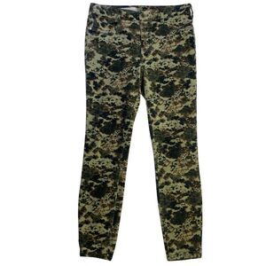 Anthropologie Pilcro Camouflage high rise  Skinny Jeans size 29